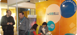 Participation de WEB 2 COM au salon E-commerce Tunis le 1,2 Décembre 2011